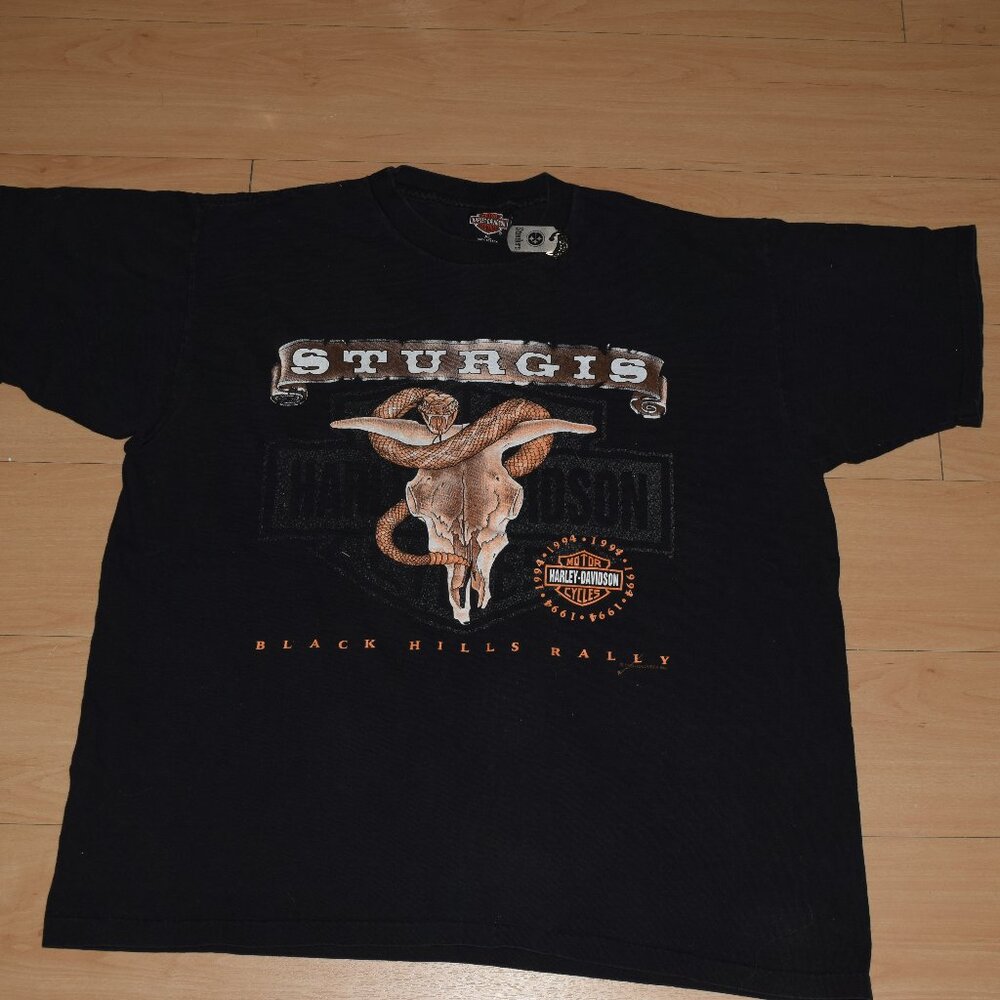 Harley Davison, Sturgis Black Hills Rally, XL T-shirt
